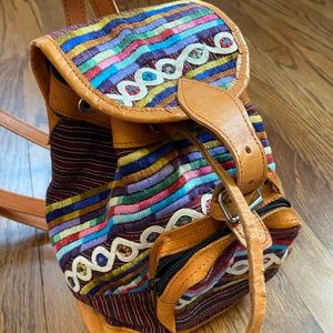SOLD SOLD SOLD Small backpack made in Guatemala